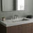 Bathroom Sink Faucet with Pop-Up Drain and Double Lever Handle-120276088