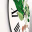 Horloge murale rétro Vintage Plant Life-60280093