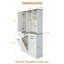 Garde-manger 71,6 po avec poubelle inclinable de 20 gallons (ne comprend pas la poubelle)-544869643