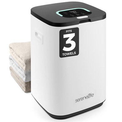 Towel Warmer Bucket - 23L Capacity Hot Towel Warmer with Timer Function, Fits Up to Two Oversized Towels for Bathroom 