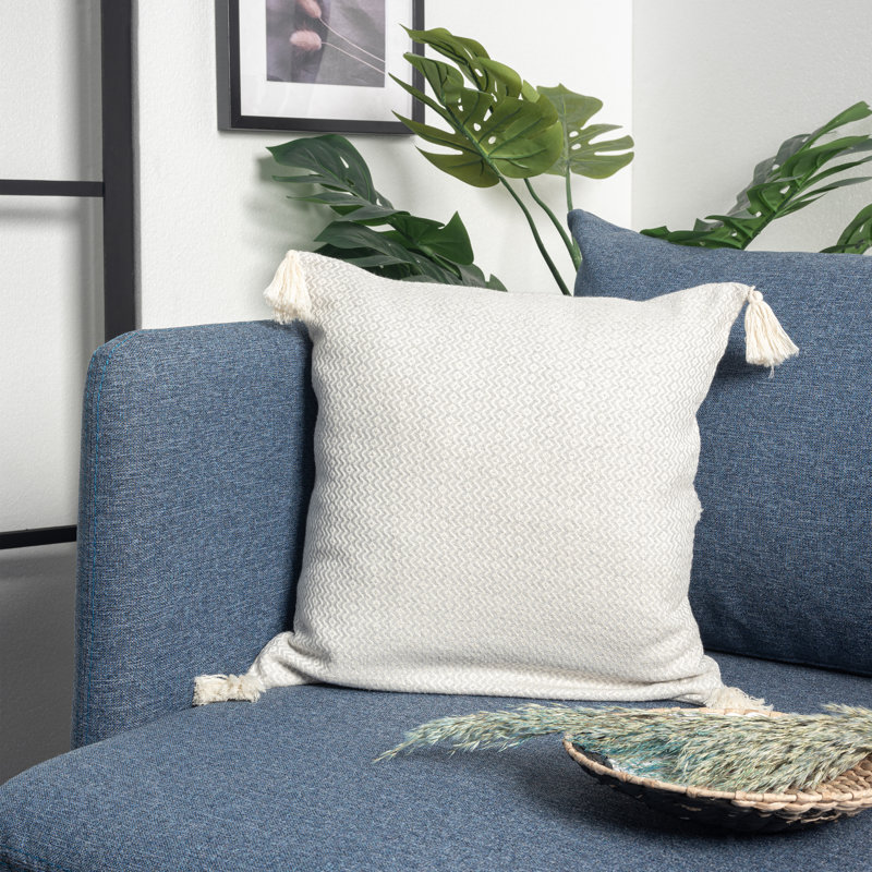 Housse de coussin turc, Gris, polyester