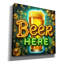  «Beer Here» par Rey Klimt, art mural sur toile, 26 po x 26 po-1900246519