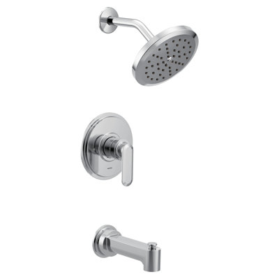 Garniture de baignoire et douche Moen Greenfield M-Core 3-Series, valve requise