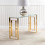 Console Table for Hallway Living Room Furniture, 120cm Slim Metal Entryway Table-86180310-86180309