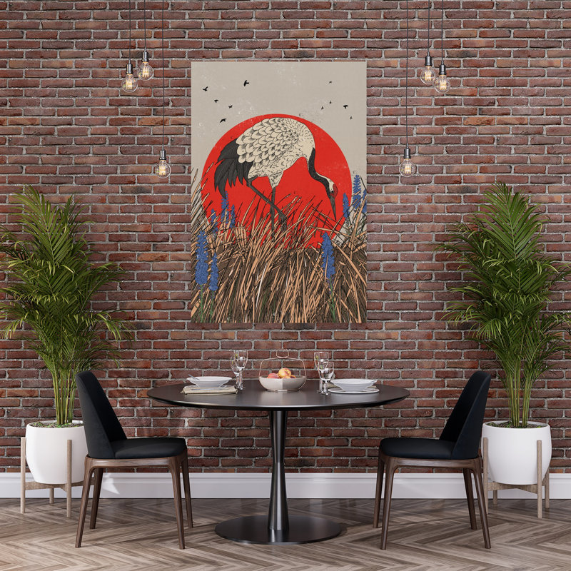 Oiseau d'art de la nature, H 60 po x l 40 po