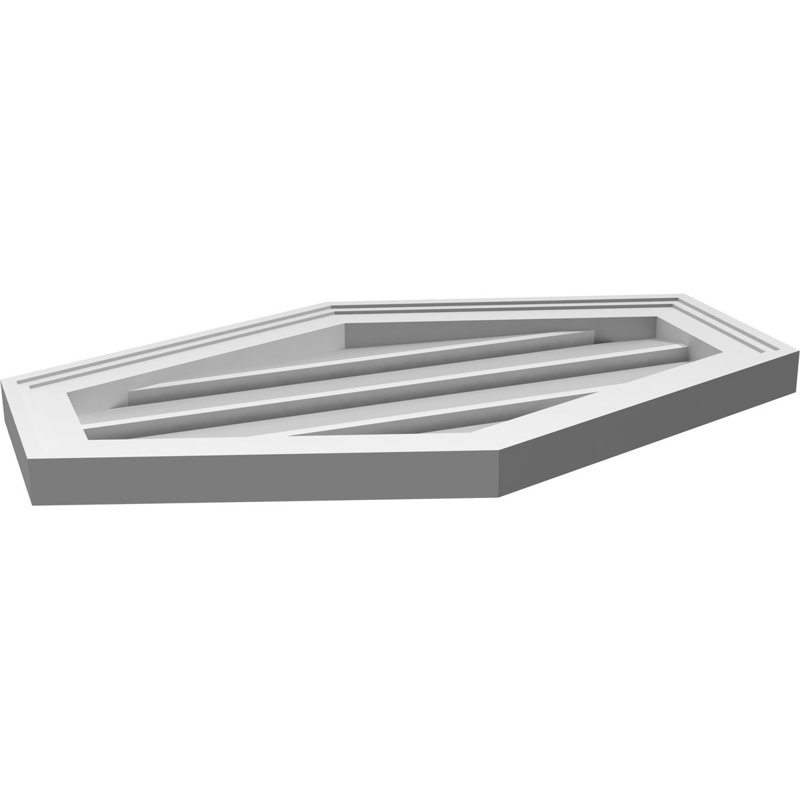 Pente verticale verticale en uréthane 4 pi, H 1,5 po x l 26 po x L 16 po