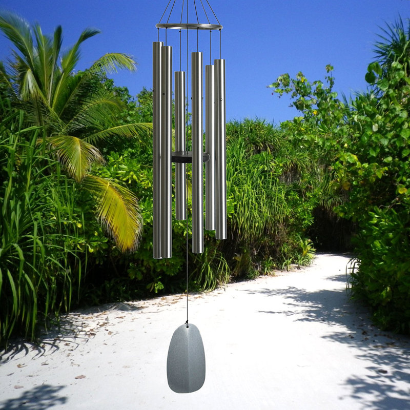 Carillon Darleen Bells of Paradise, H 54 po, Argent