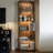 Nut-brown Solid  Wood Display Cases
