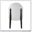Ensemble de chaises d'appoint en tissu beige Clayten, structure en bois durable, coussin confortable pour les repas et les réceptions-1095369829