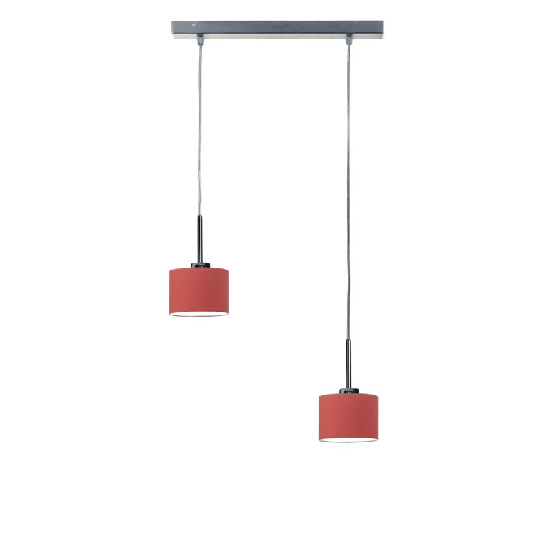 Gurganious 2 - Light Kitchen Island Pendant, Grey, Orange