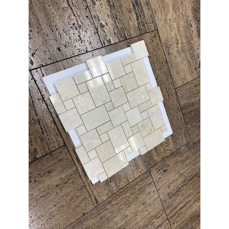 Noble 12" x 12" Marble Mosaic Tile