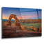 Art mural en verre Loon Peak «Delicate Dawn» par Rick Berk-569364352