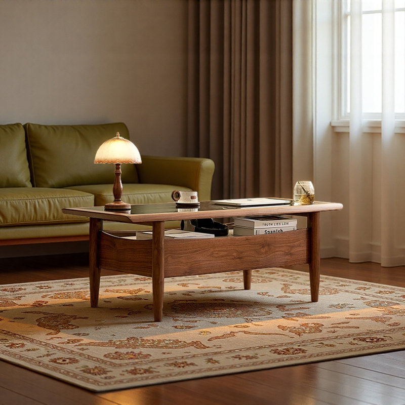 Table basse style rétro American Light