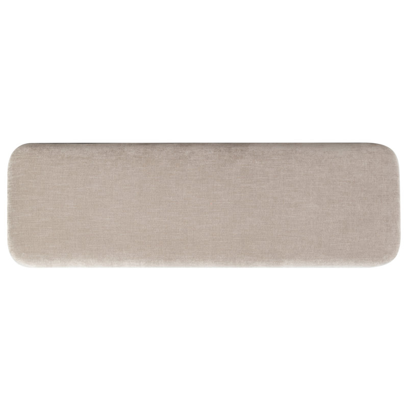 Tamlyn Performance Fabric Bench, Light Brown