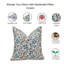 Housse de coussin intérieur / extérieur Floral Linen-1626435661