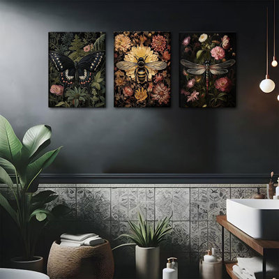 3 Piece Wrapped Canvas Print