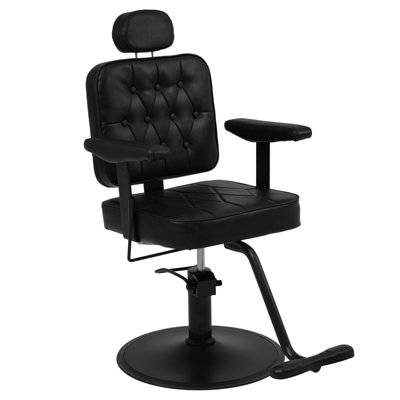 Barber Salon Chair with 360° Swivel