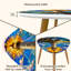 Ensemble de 2 tables basses gigognes Triangle