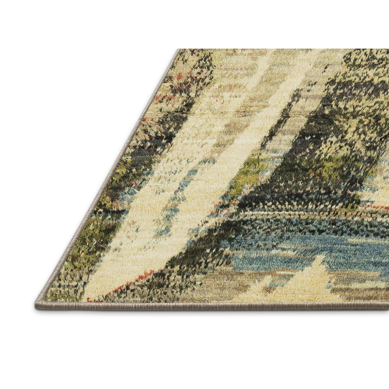 Tapis abstrait moderne 2564, Rectangle 2 pi x 4 pi
