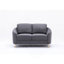 Causeuse en lin gris yuina