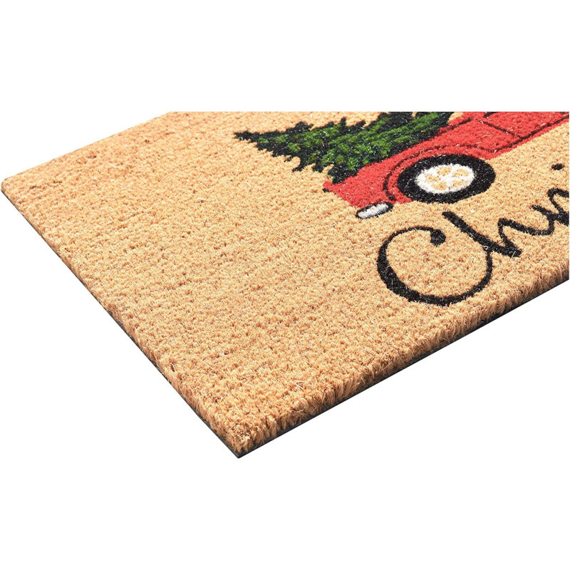 AZ106331729 Christmas Fun Doormat, 17" X 29", Multicolor