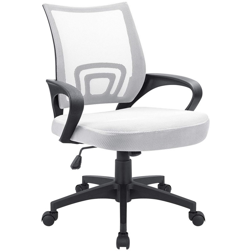 Chaise de travail Dalary, Blanc