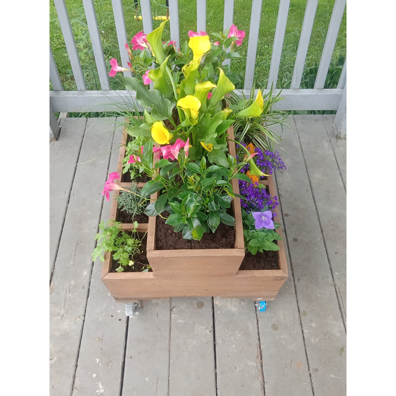 Handmade Wood Planter Box
