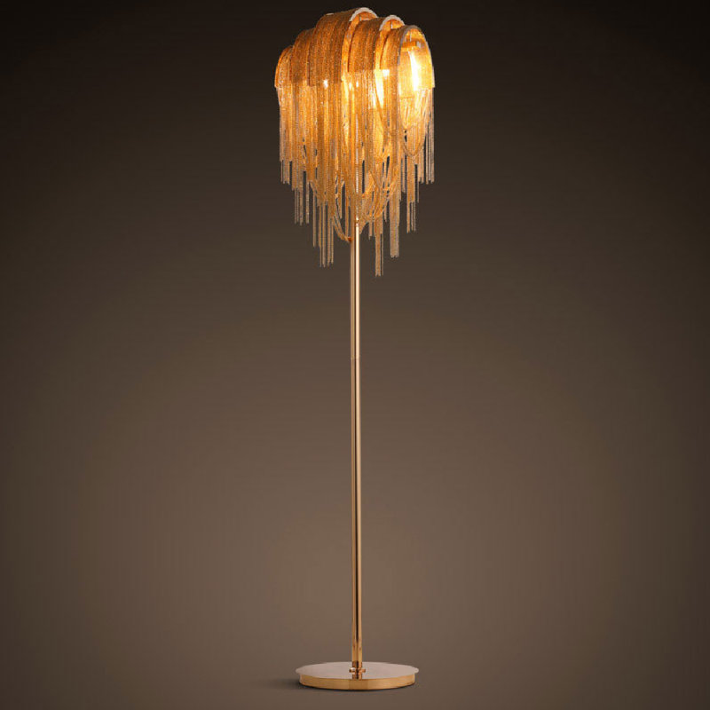 66'' Novelty Floor Lamp, Golden, Golden