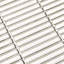 Carreau de mosaïque murale en porcelaine empilée 12 po x 12 po-108980049