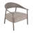 Modern 2-Piece Accent Chair Set With Coffee Table – PP & Steel Frame Sofa Set, Soft Cushioned Seating For Living Room, Lounge, Balcony-116919598