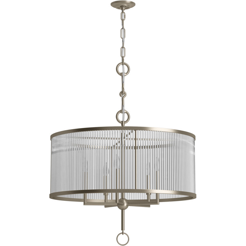 Terret™ 29" 5 - Light Chandelier, Vibrant Brushed Bronze
