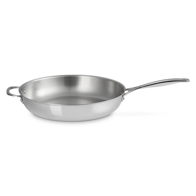 Le Creuset Stainless Steel Deep Fry Pan, 12.5" Diameter