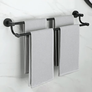 Double 24" Wall Mount Towel Bar