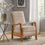 Fauteuil inclinable en tissu