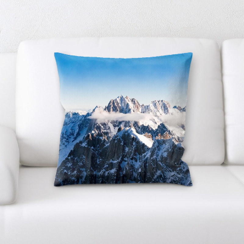Microsuede Reversible Throw Pillow