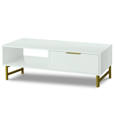 Four Leg Coffee Table with Storage