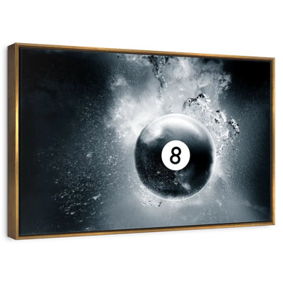 Eight Ball Water Drop