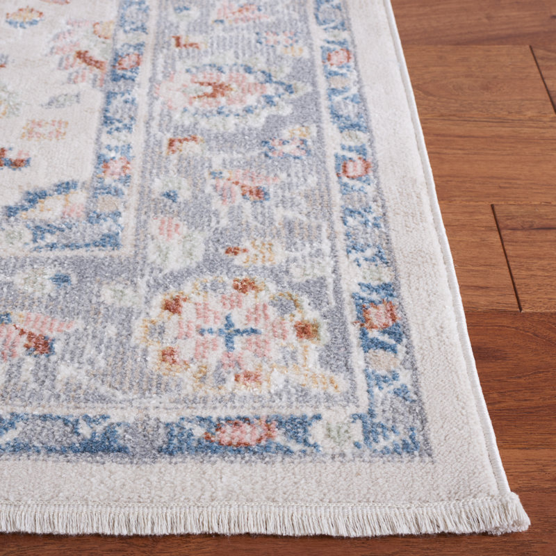 Tapis beige / gris Naghibi Blair, Rectangle 8 pi x 10 pi