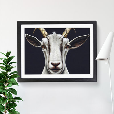 Goat Portrait Vol.2 - Framed Print