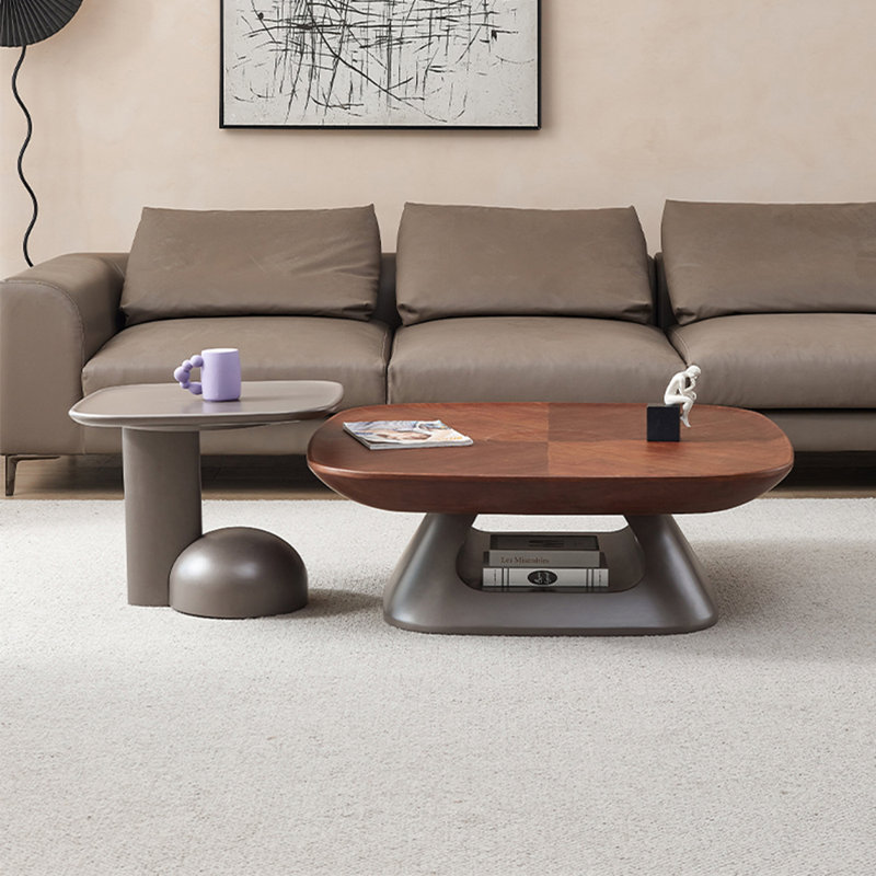 Table basse carrée de style italien