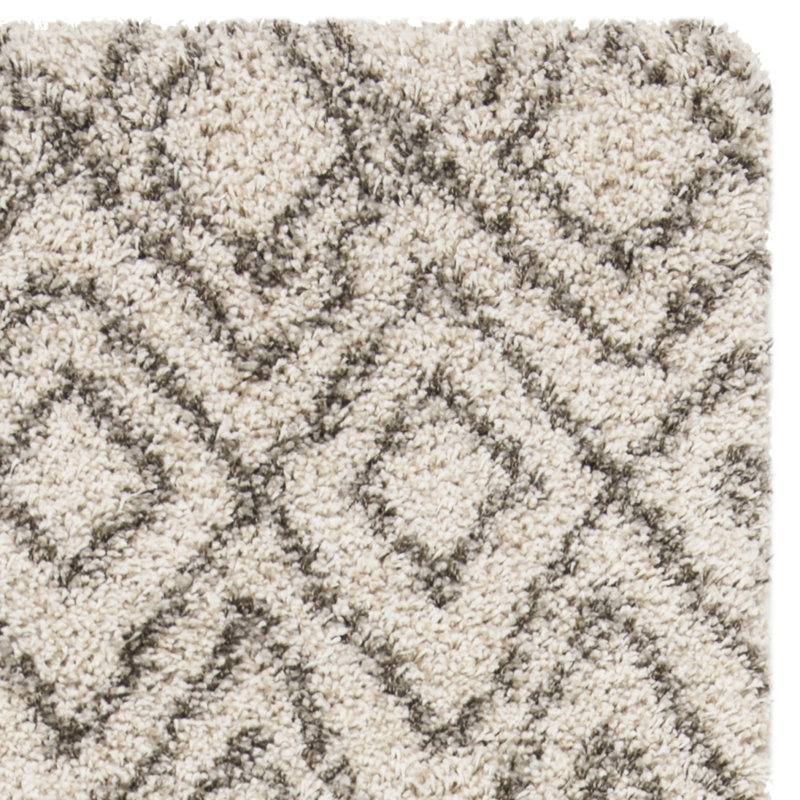 Adessa Shag Performance Geometric Rug, Runner 2'3" x 8'