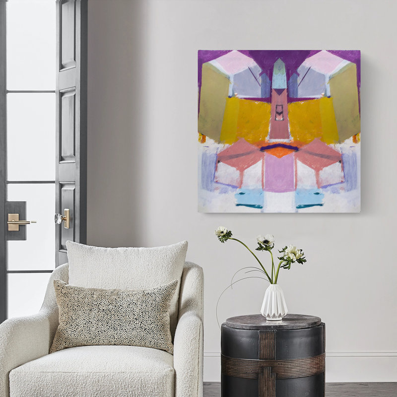 Boxed In II - Wrapped Canvas Painting, 16" H x 16" W x 0.75" D