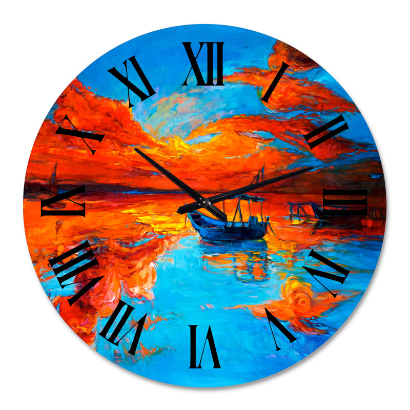 Horloge murale nautique et côtière, Moyenne