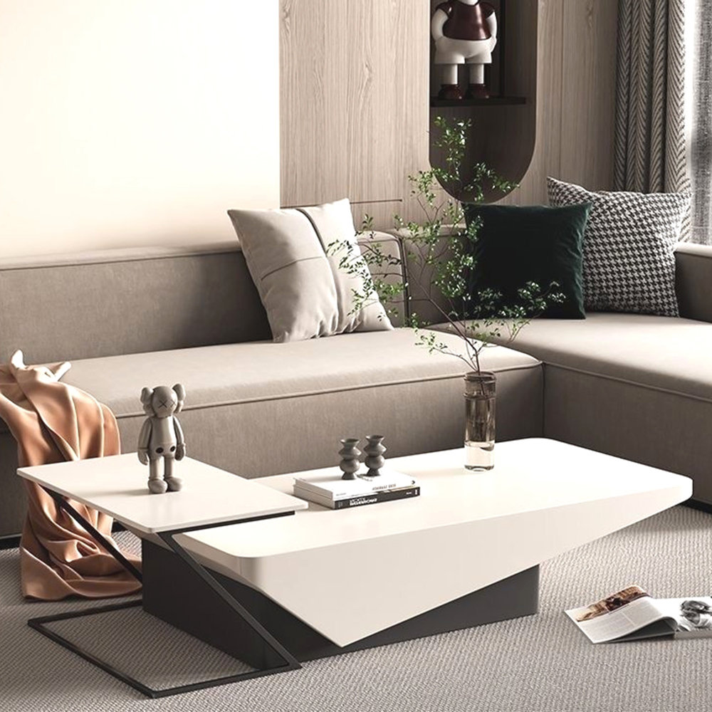 marlao Rock board high sense creative tea table | Wayfair