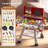 Mini Kitchen Toys BBQ Grill Set with Smoke Sound Light Effects Kids Pretend Play Food Toy