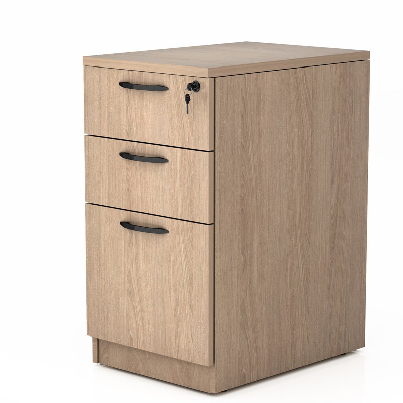 15.67'' Wide 3 -Drawer File Cabinet, Lime
