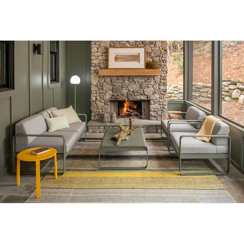 Alize Outdoor Round Side Table, Cactus