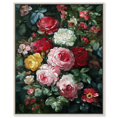 Reproduction sur toile «Unrily Bouquet II» par Art Remedy