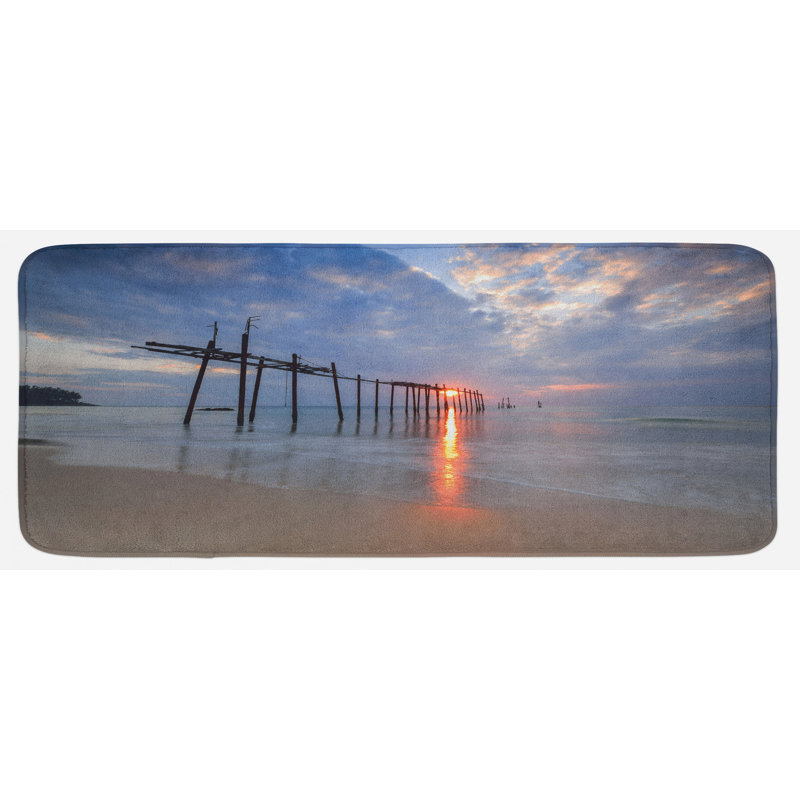 Tapis de cuisine paysage