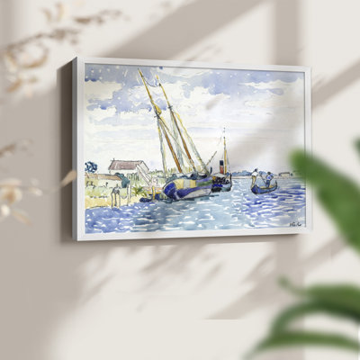 Paysages rétro-Lxxxi - reproduction encadrée - réversible